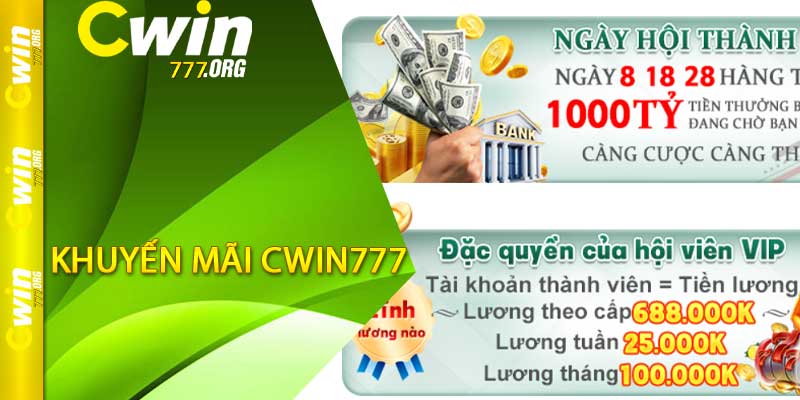 khuyến mãi cwin777